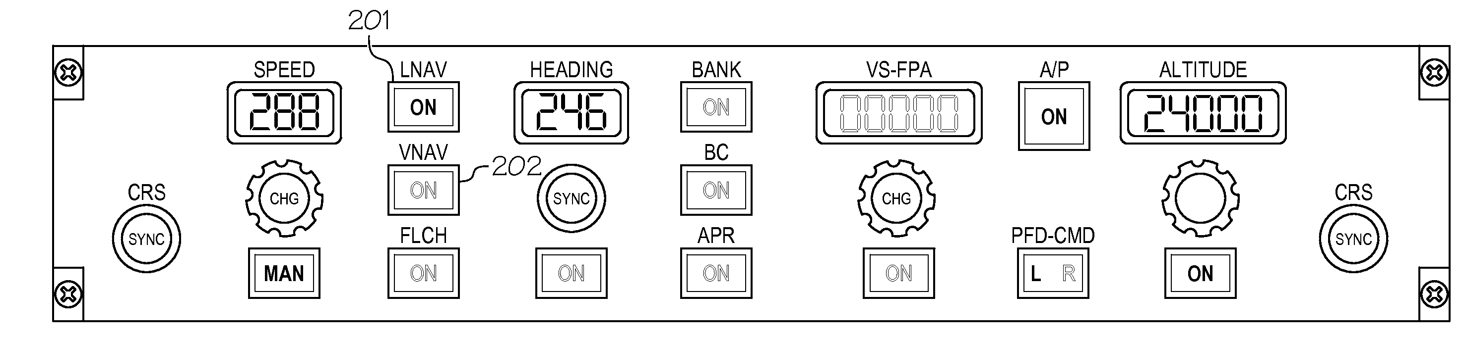 Display systems and methods for providing displays having an integrated autopilot functionality