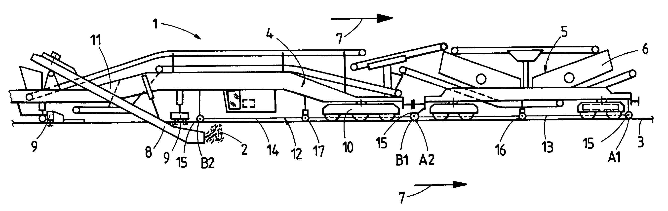 Method of tracking a track geometry