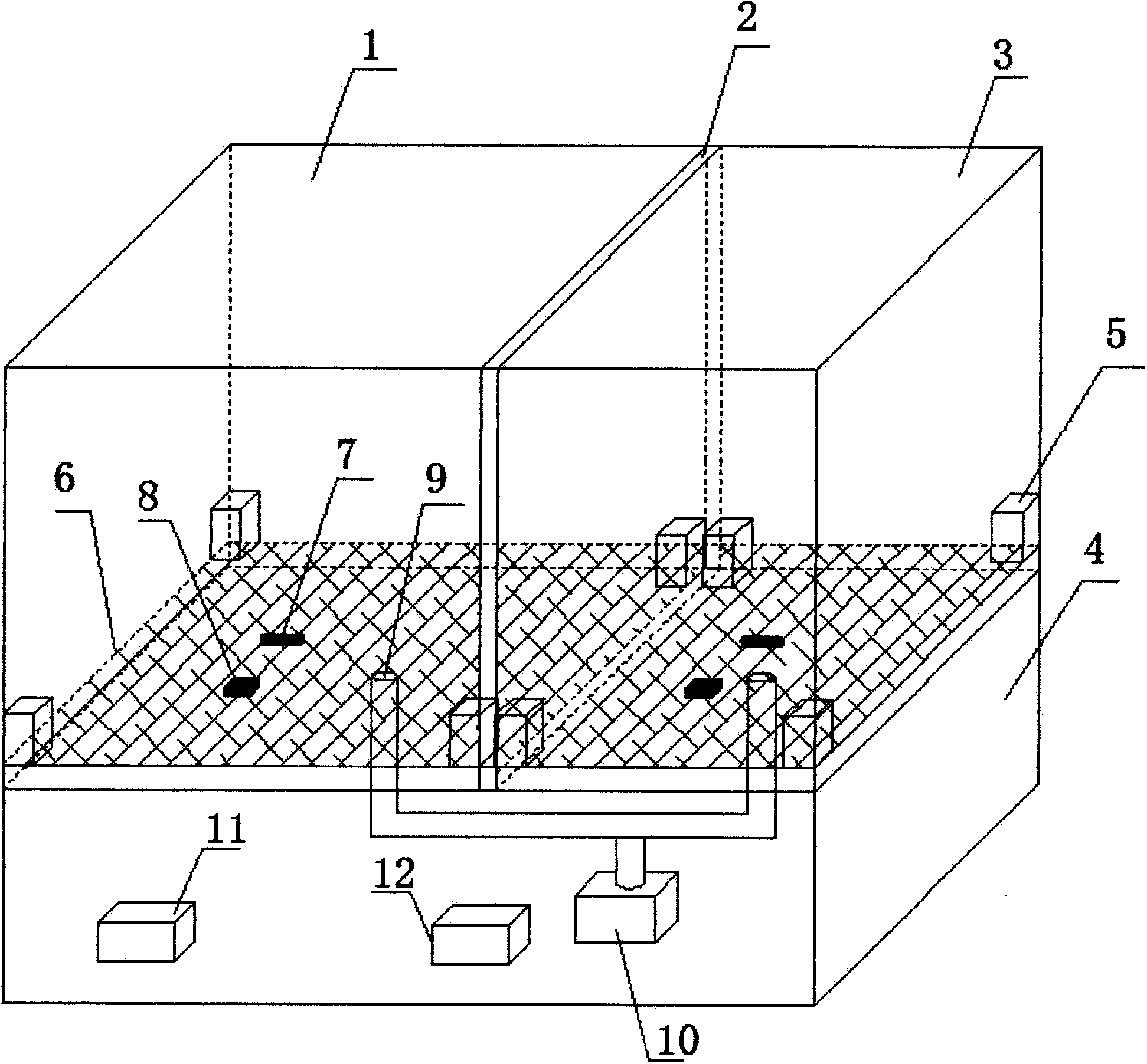 Constant-temperature double-tank fish tank