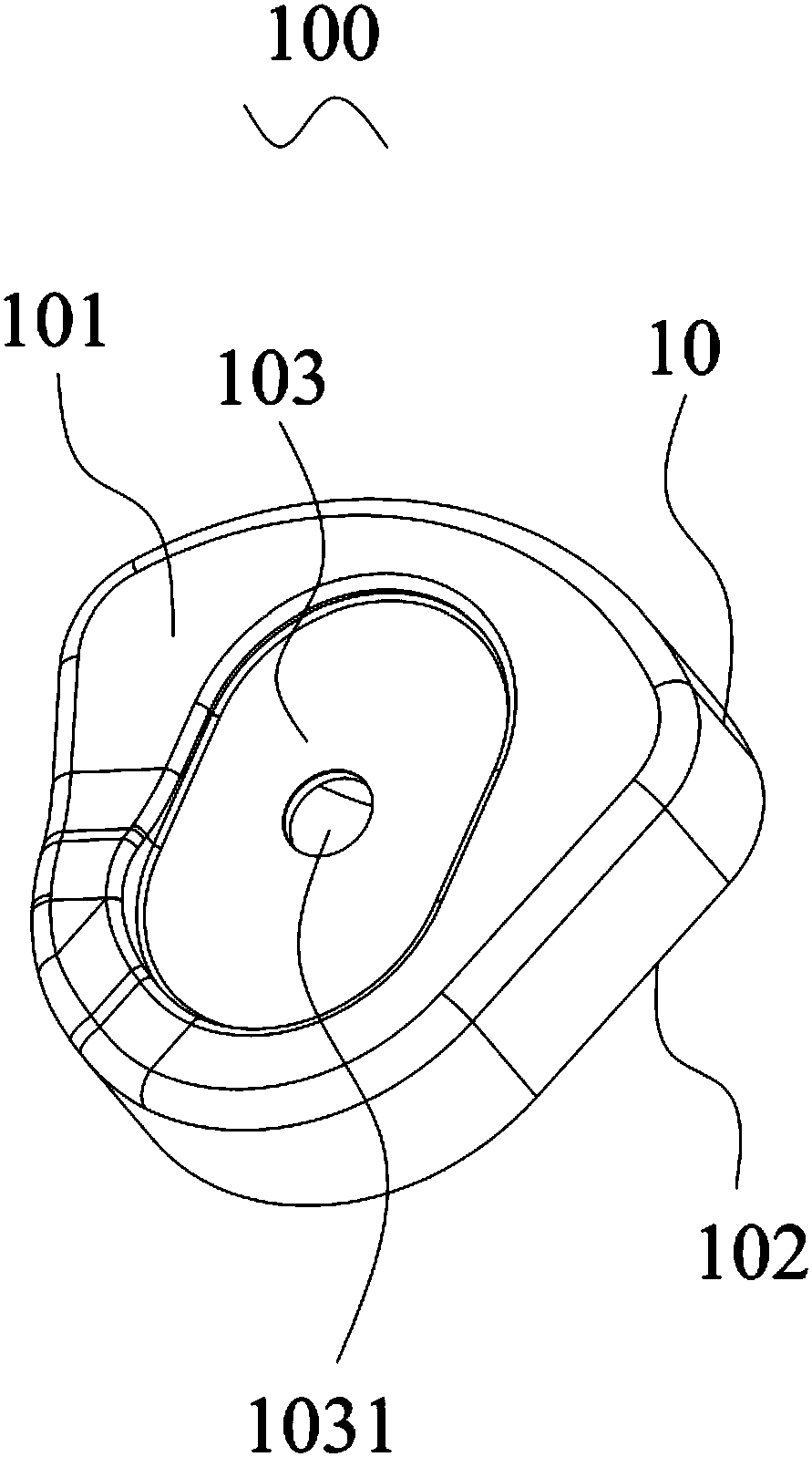 Ear muffle and helmet adopting same