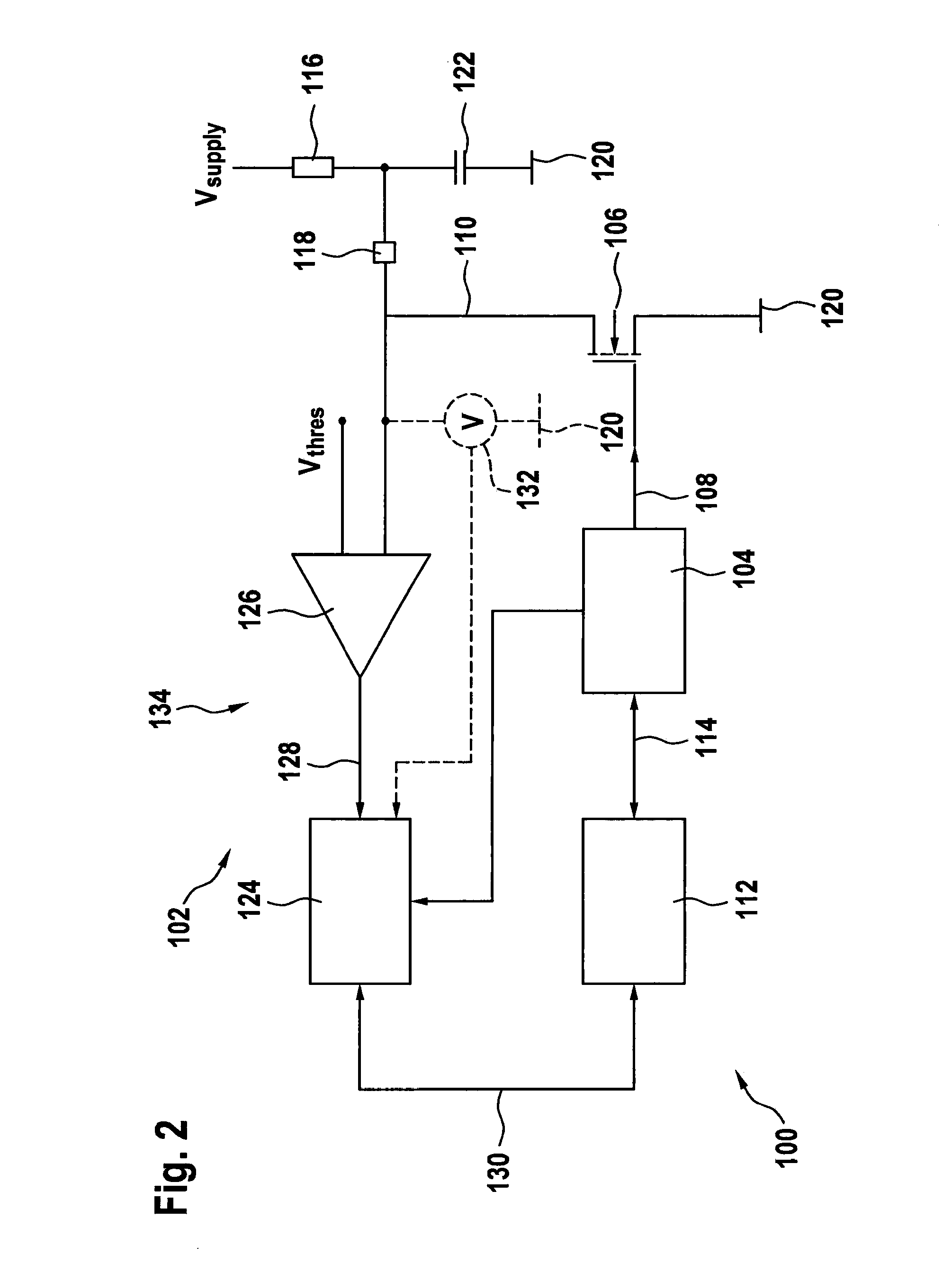 Method and device for recognizing a short circuit in a pwn driver circuit