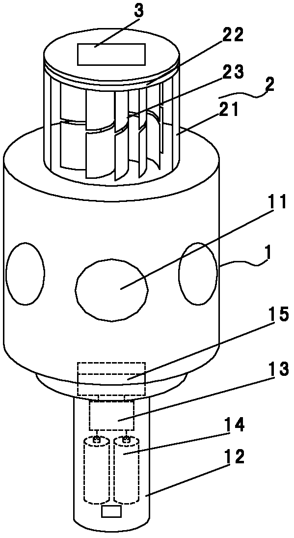 A traffic warning light with multiple energy supply devices