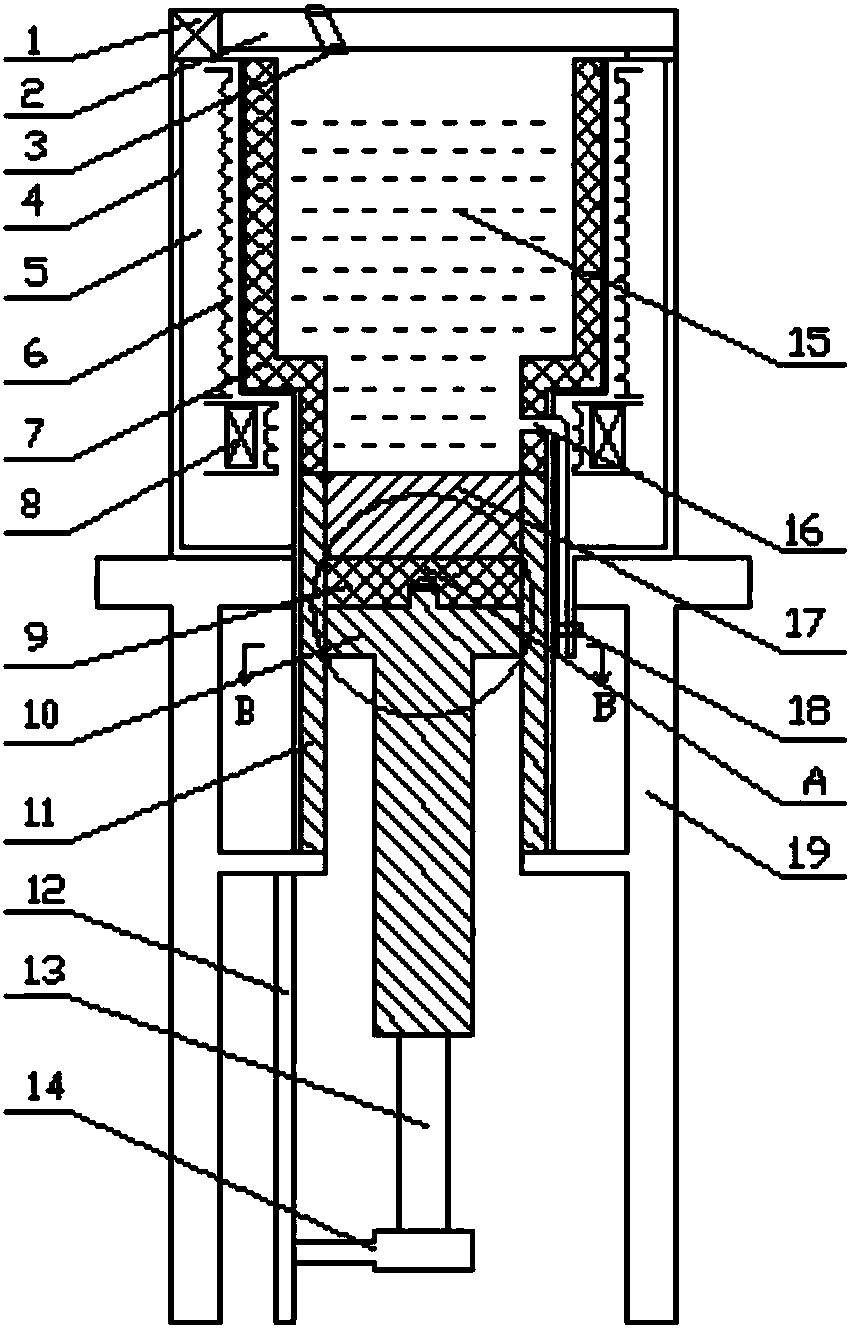 A purification device for high-purity aluminum and its application method