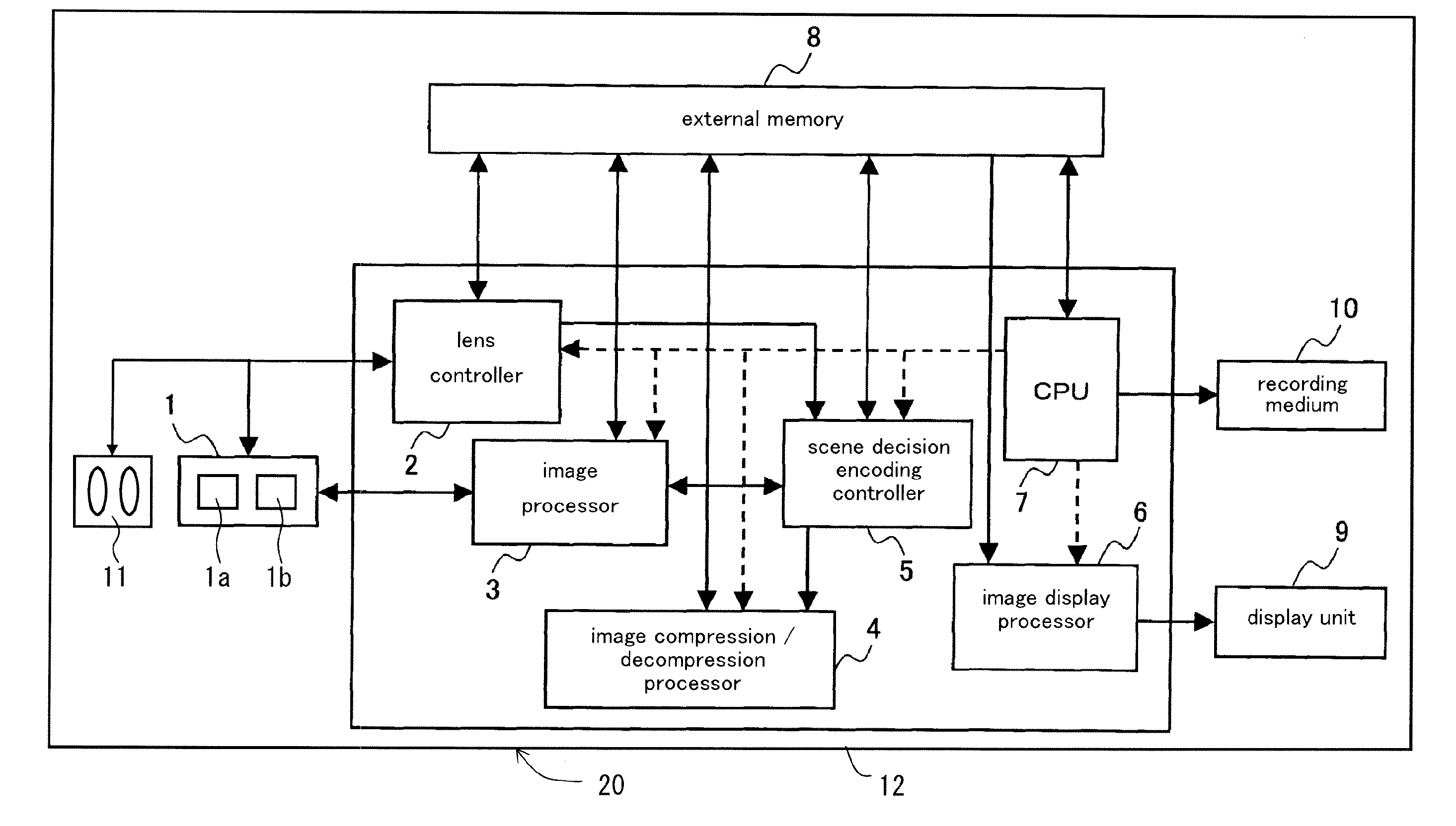 Video image pickup device