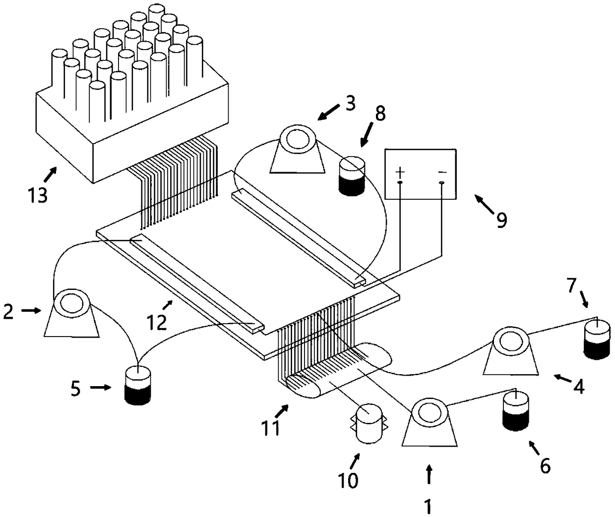 Non-ampholyte free-flow isoelectric focusing electrophoretic separation method