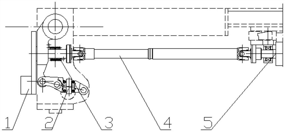 Unhooking device of loop supporting vehicle