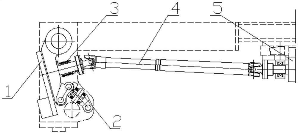 Unhooking device of loop supporting vehicle