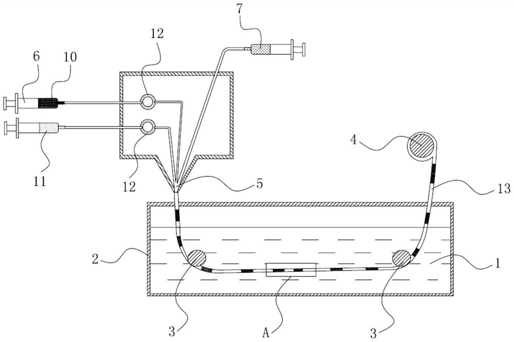 Magnetorheological elastomer based on microfluidic spinning technology and preparation method thereof