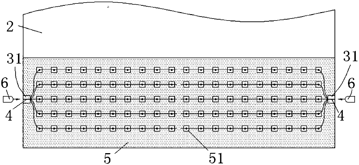 Laminated glass capable of emitting light