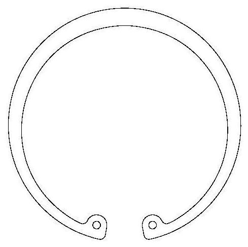 A spinning component for polyester fiber and its assembly device and method