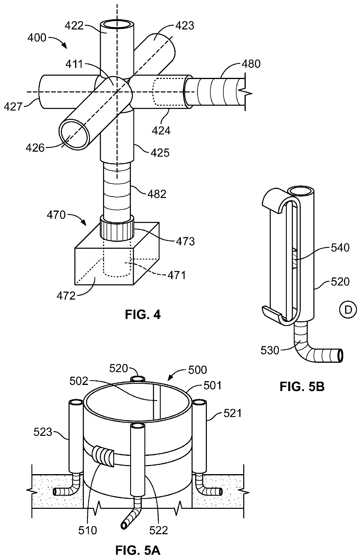 Bamboo pole connectors for building construction