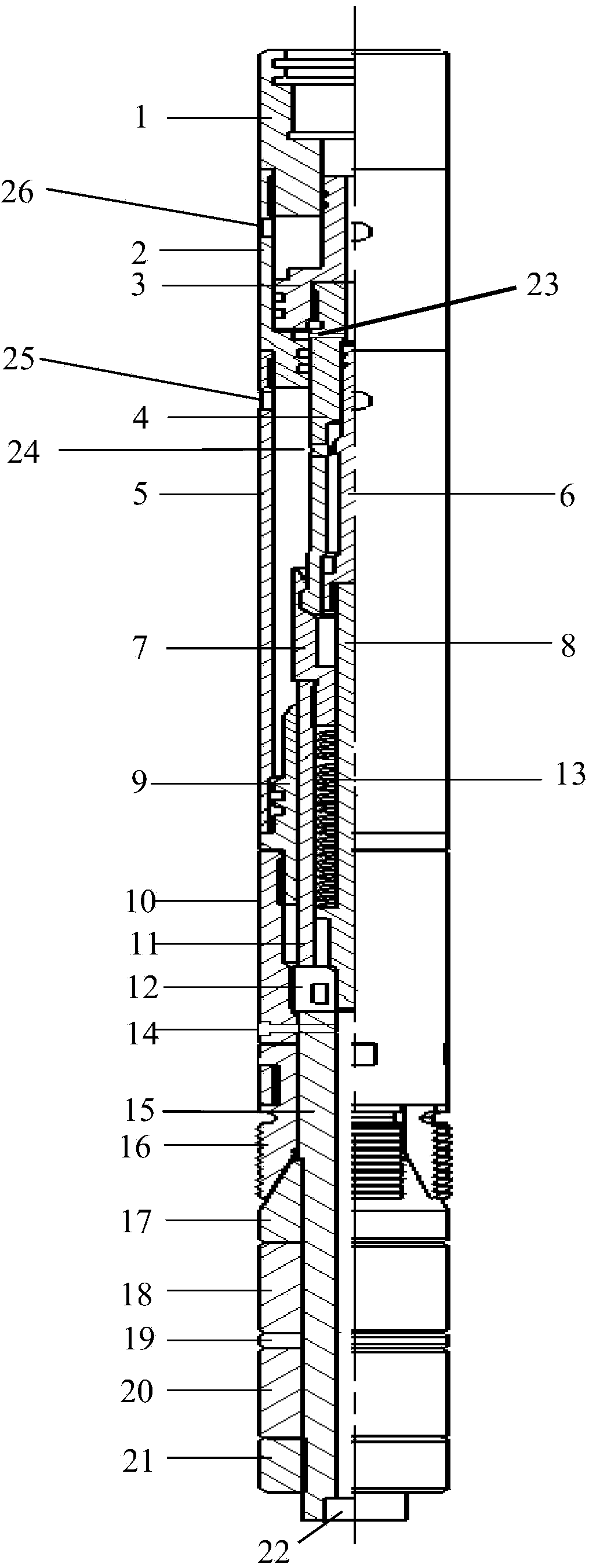 Oil pipe bridge plug