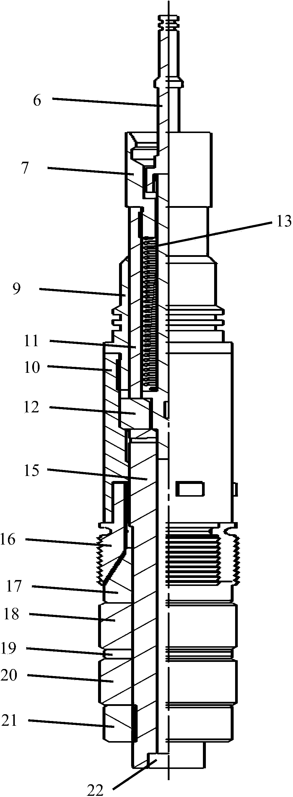 Oil pipe bridge plug