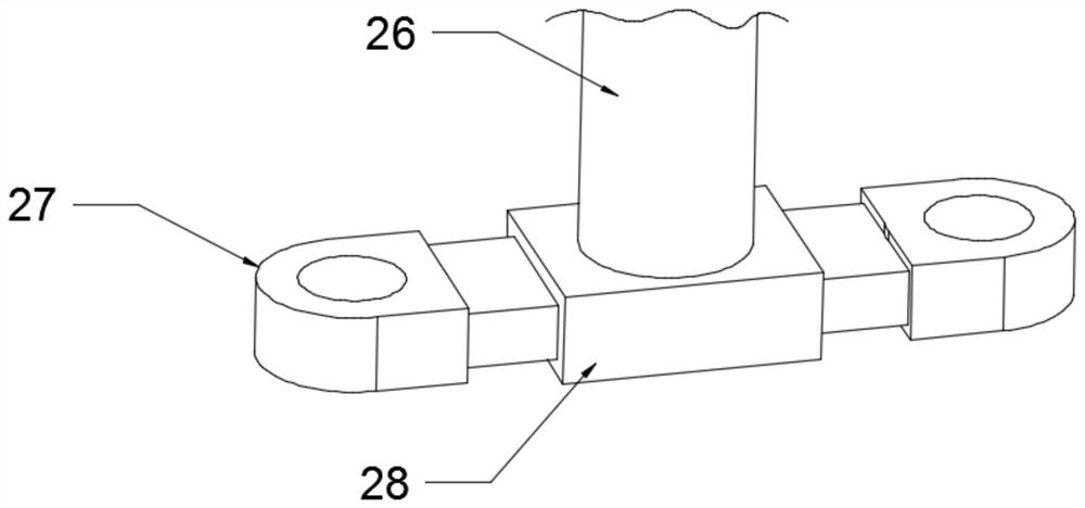 Engineering surveying and mapping device based on unmanned aerial vehicle