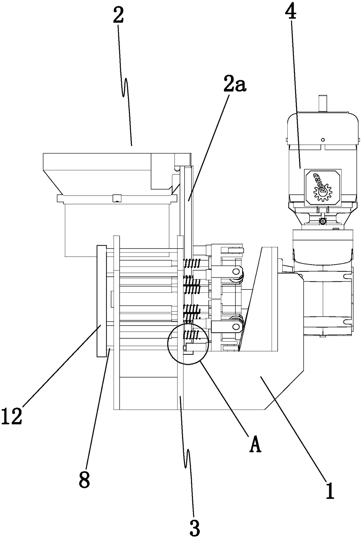 Special pipe press for stage pipe fittings