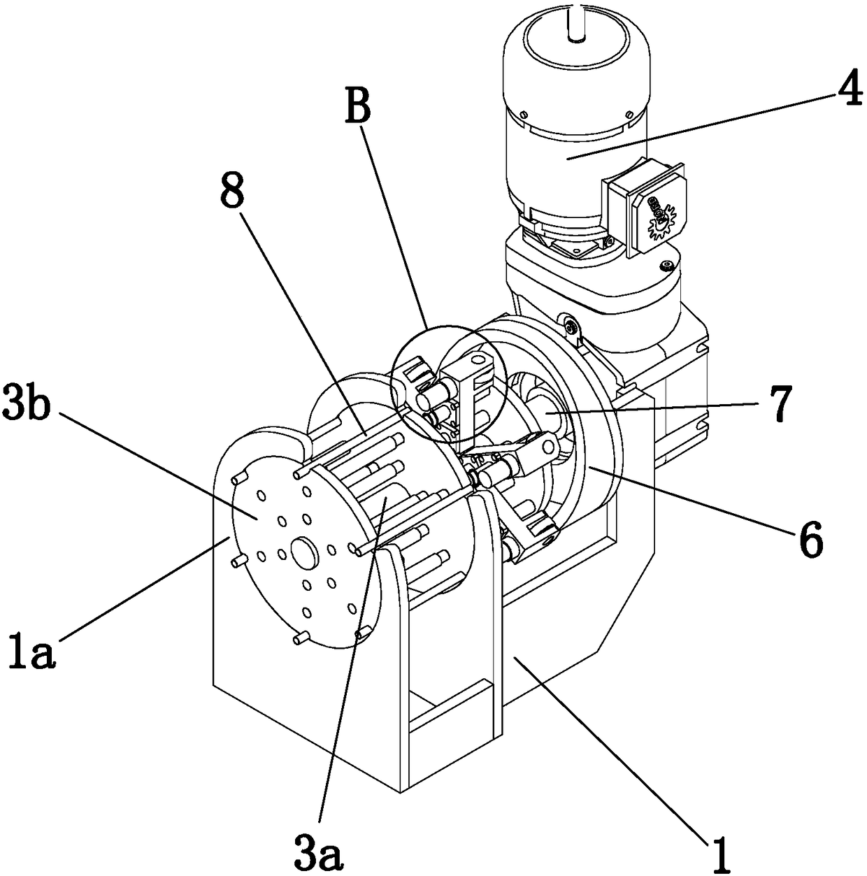 Special pipe press for stage pipe fittings