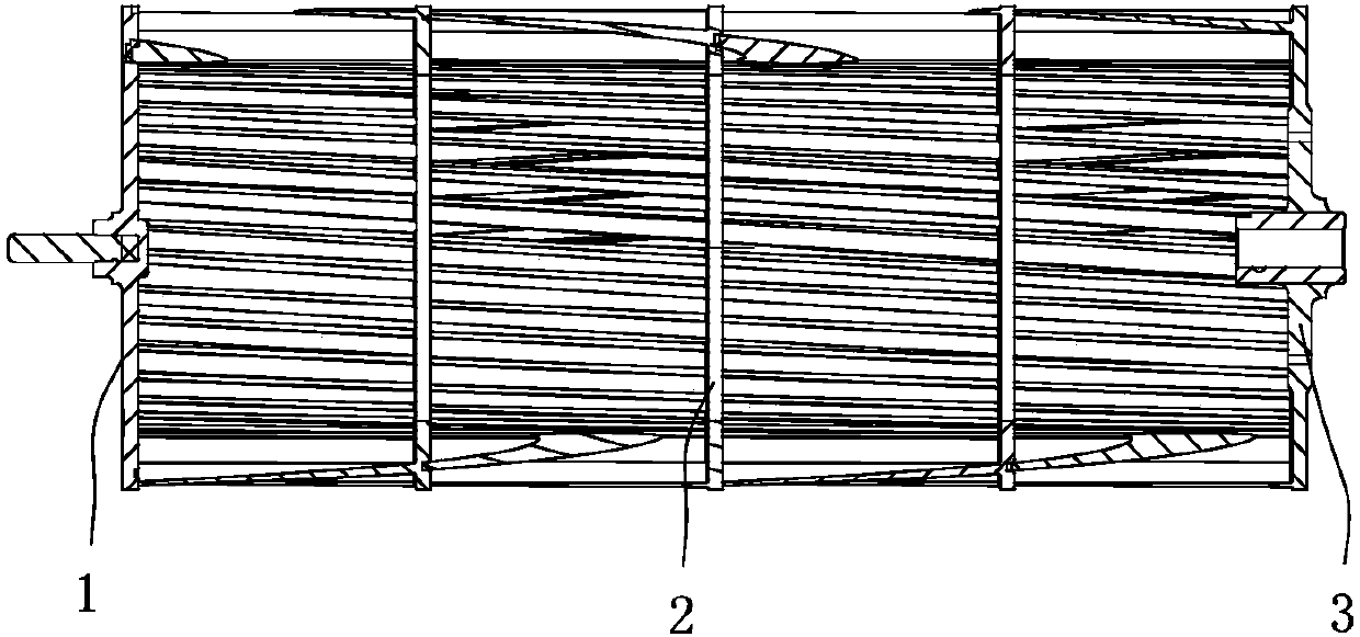 Cross-flow fan and air conditioner