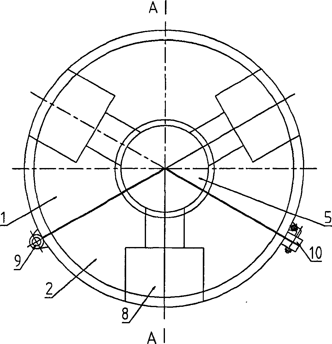 Circular pipe butt welding rapid positioning device and circular pipe butt welding method