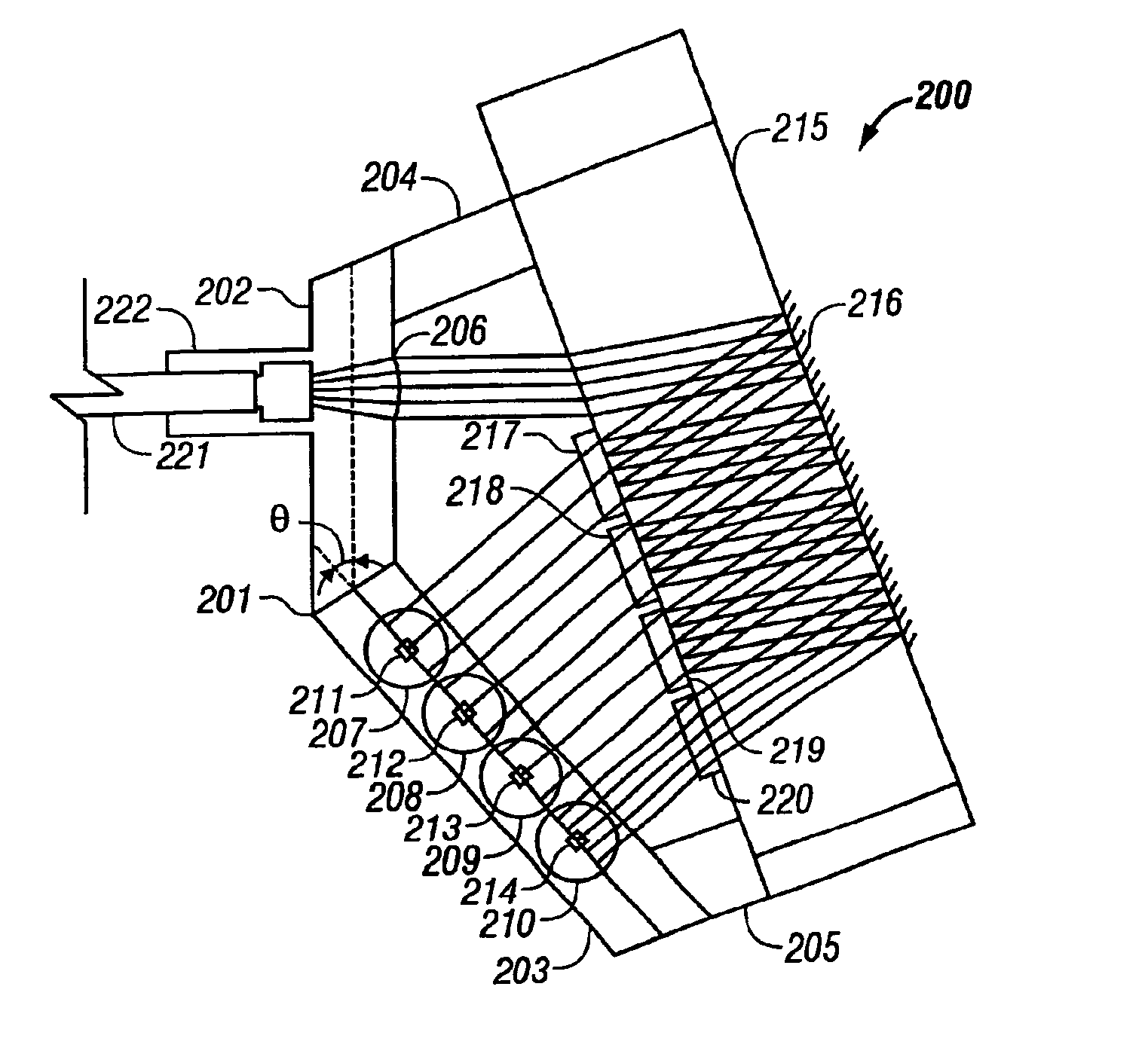 Filter based multiplexer/demultiplexer component