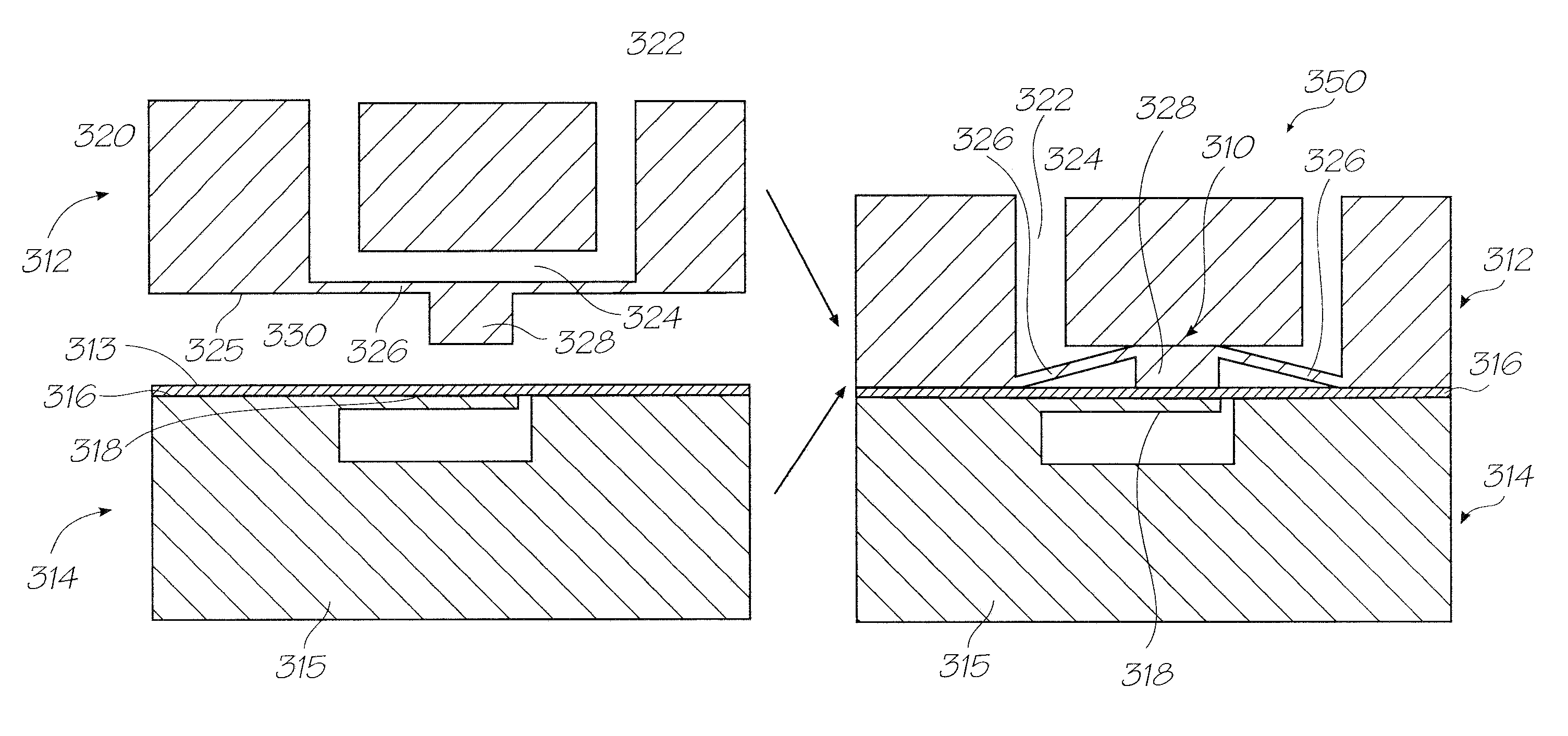 Microfluidic system comprising microfluidic pump, mixer or valve