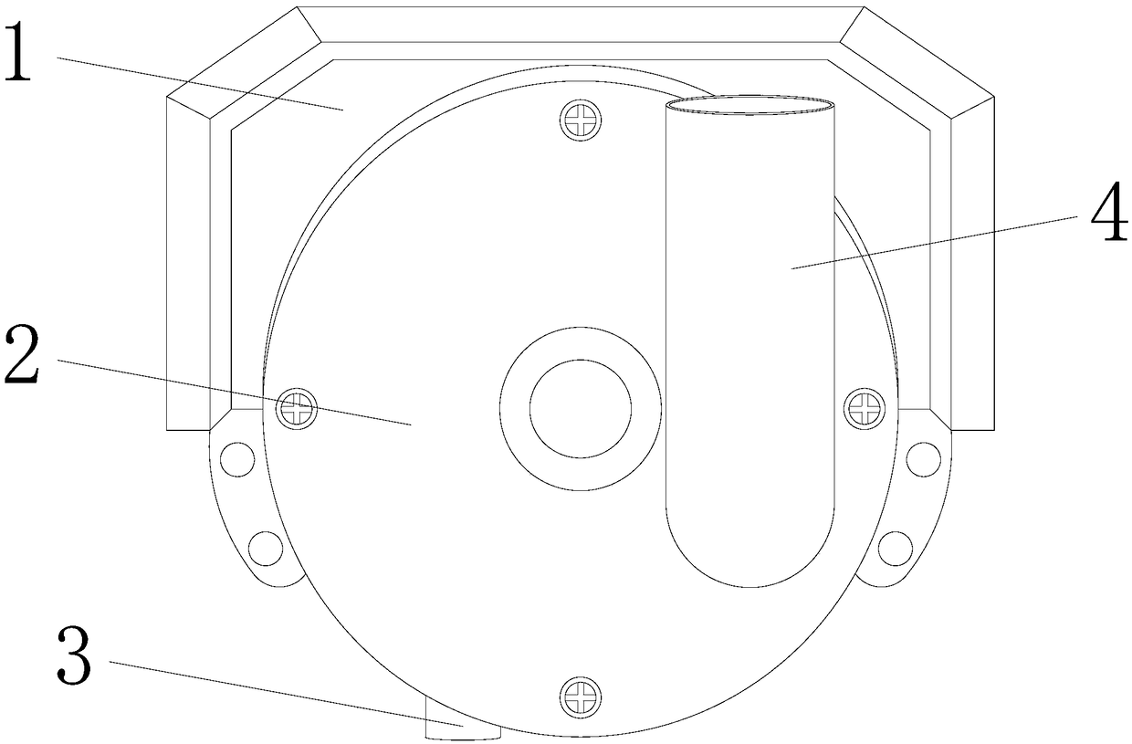 Air suction-type seed-metering device capable of preventing seed blockage at seed-sucking holes