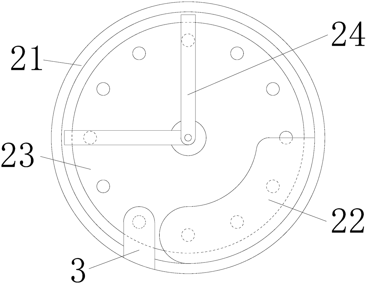 Air suction-type seed-metering device capable of preventing seed blockage at seed-sucking holes