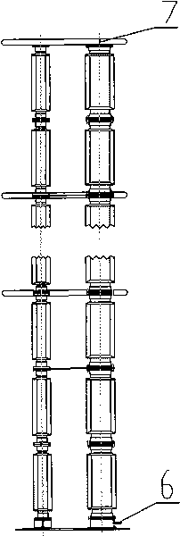 High-voltage direct-current polar PLC capacitor