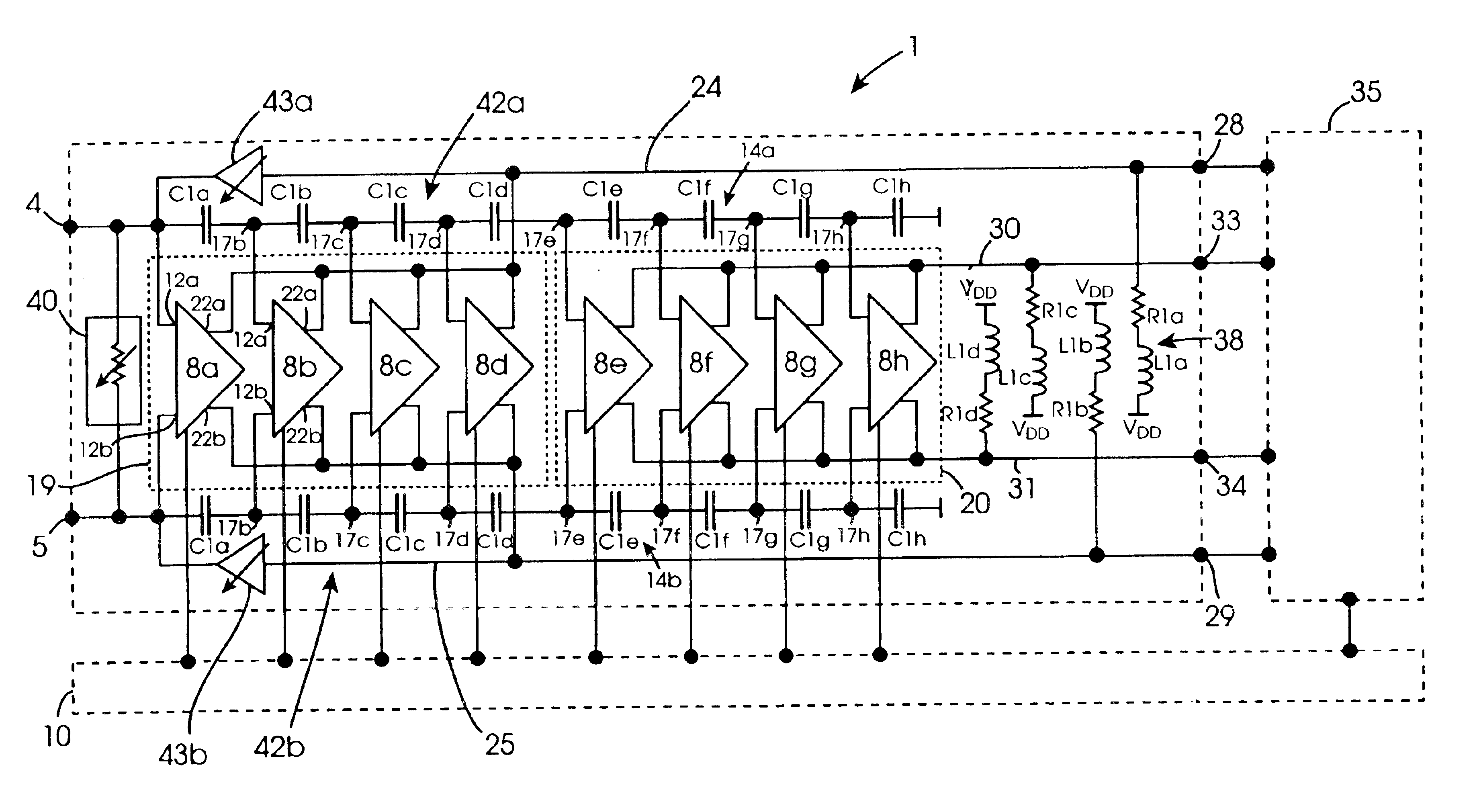 Variable gain amplifier