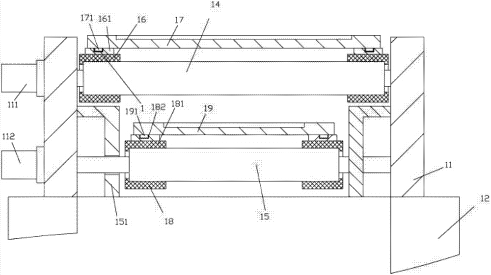 PCB separating and conveying frame grabbing mechanism