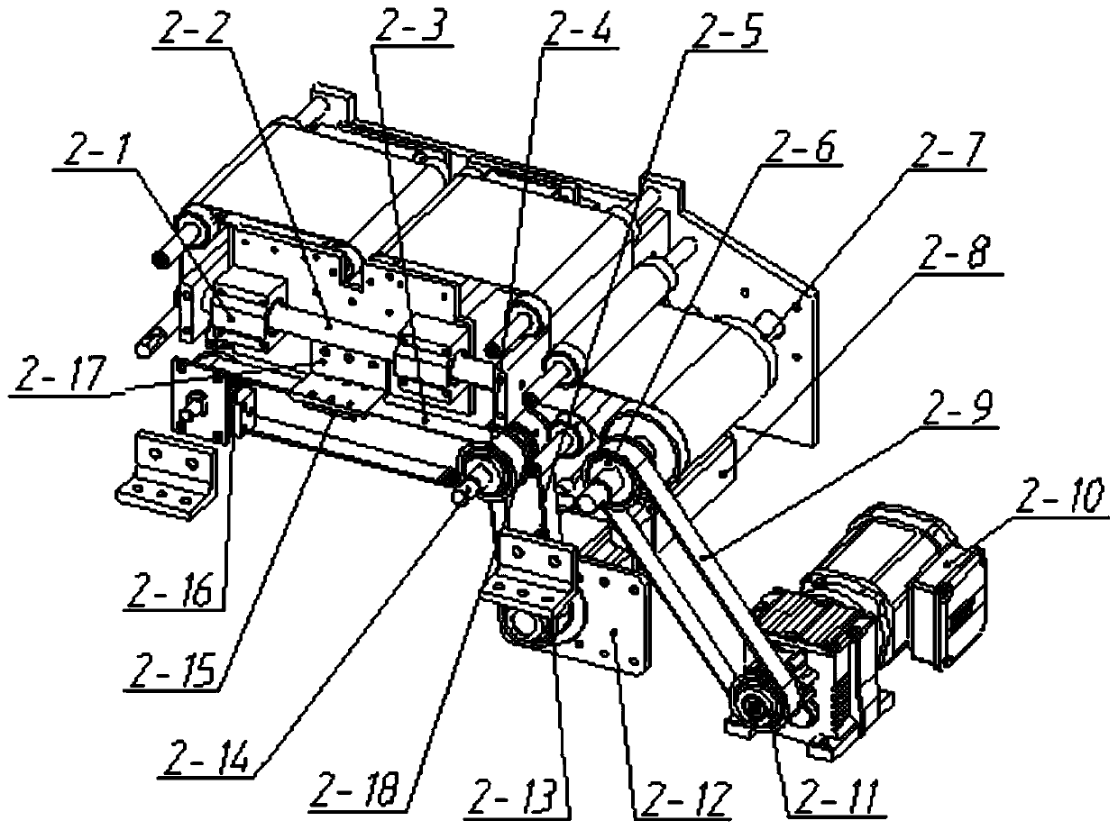 Synchronous following device