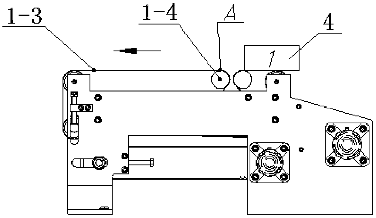 Synchronous following device