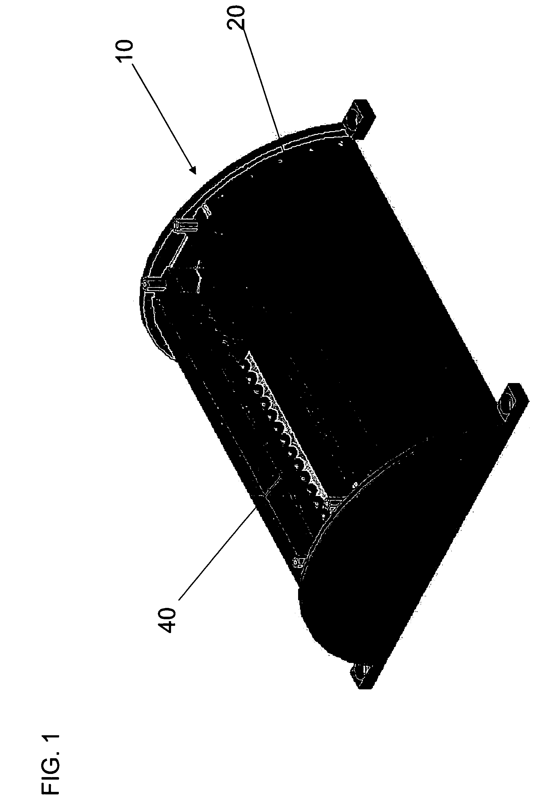 LED lighting system for line scan camera based multiple data matrix scanners