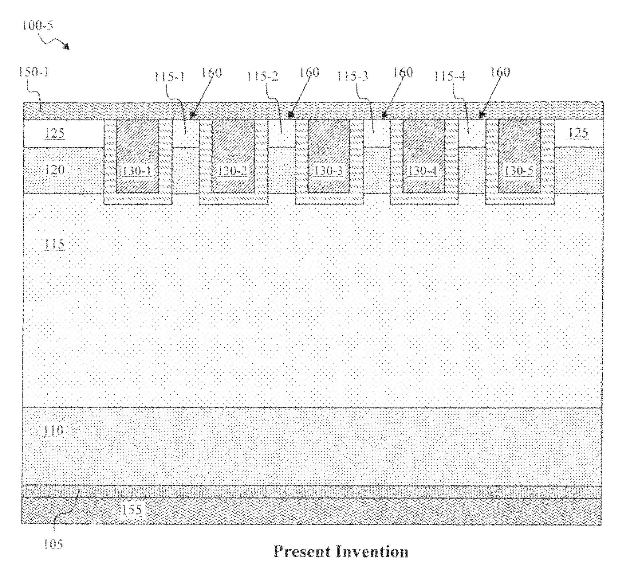 Diode structures with controlled injection efficiency for fast switching