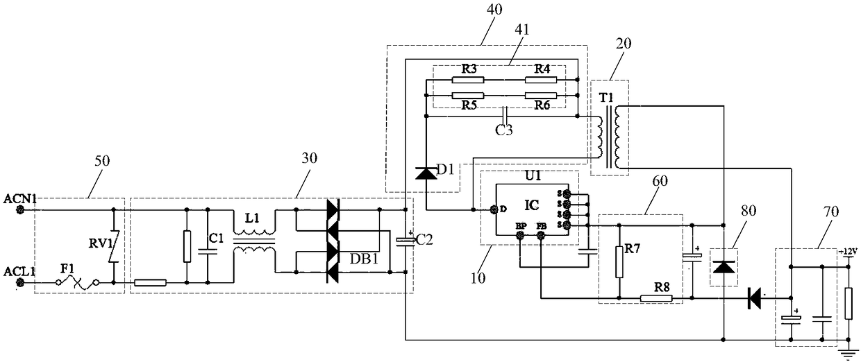 Switching power supply circuit