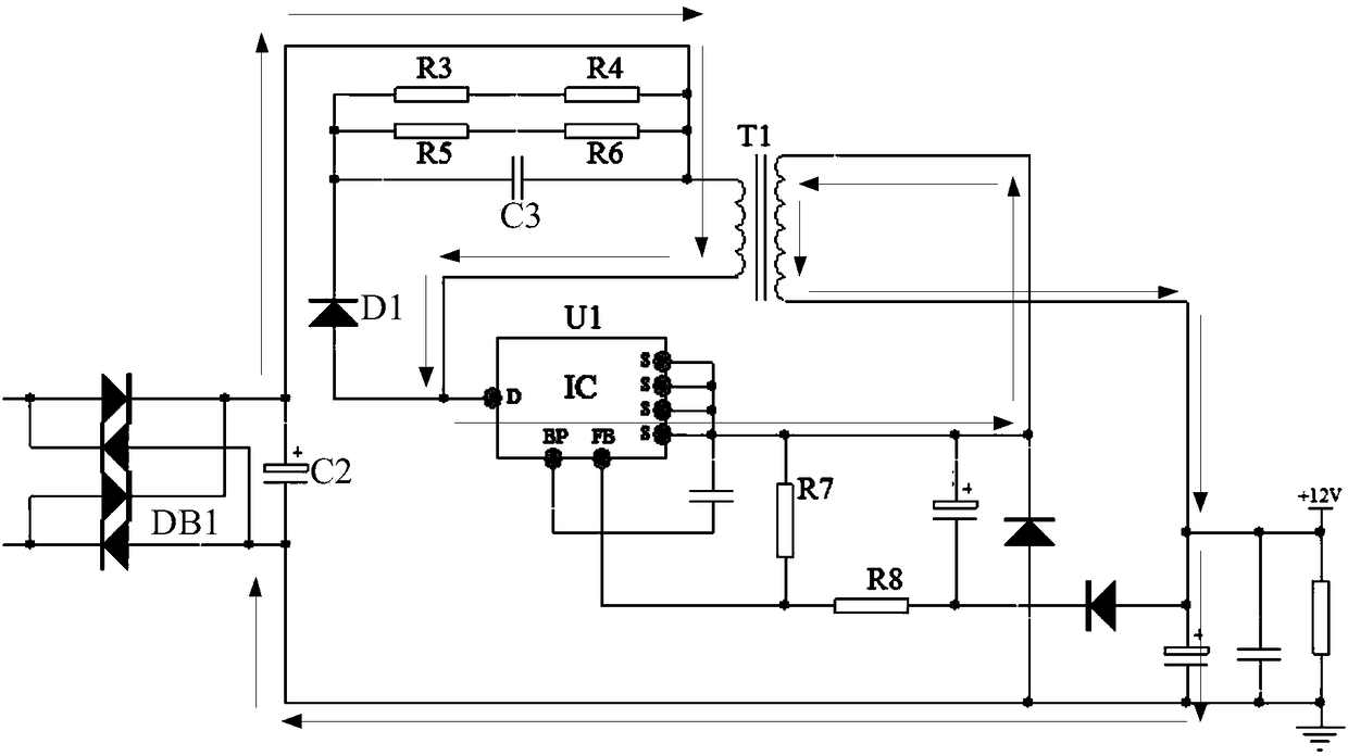 Switching power supply circuit