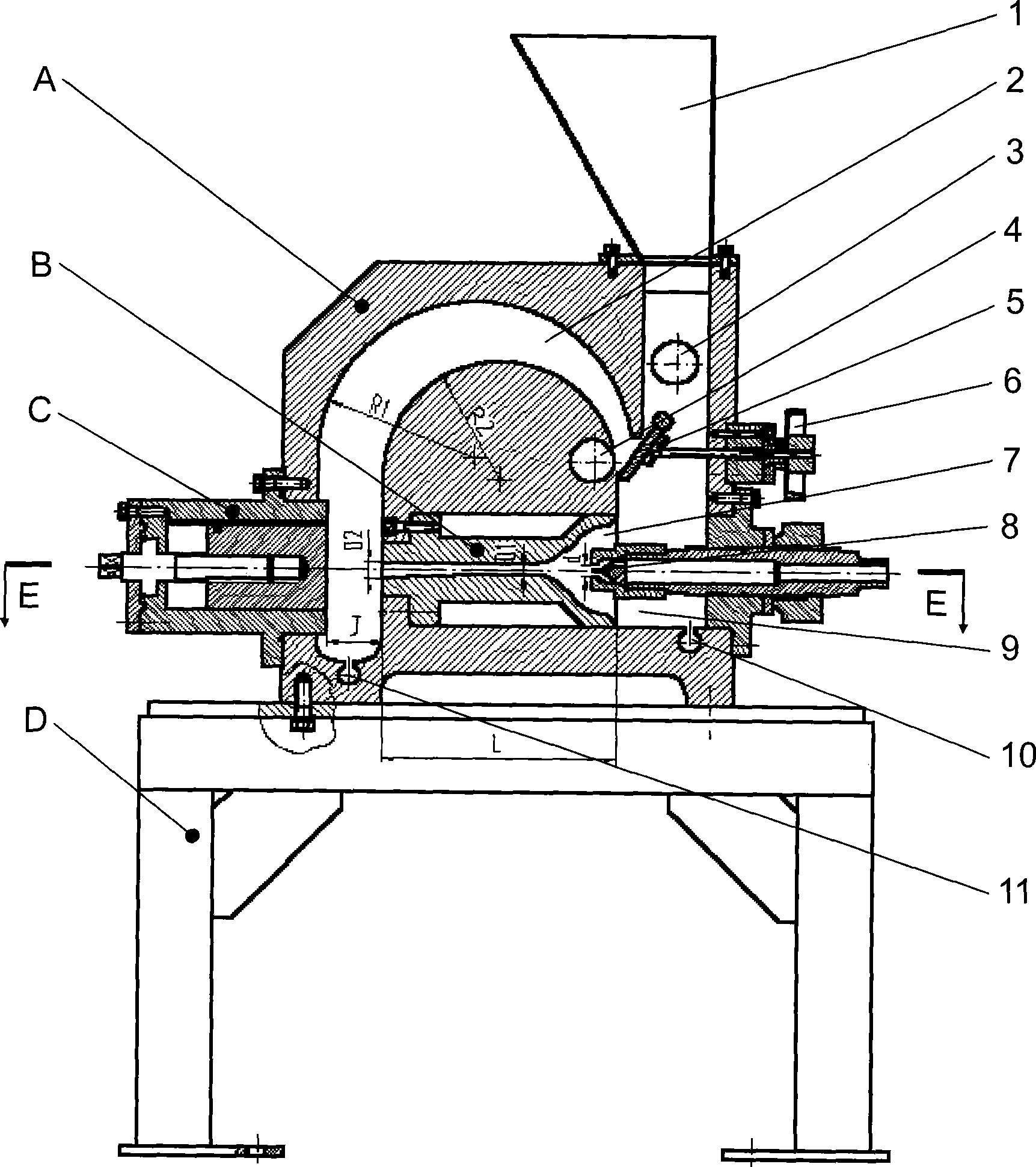 Ultra-fine cavitated target type water fluid jet grind