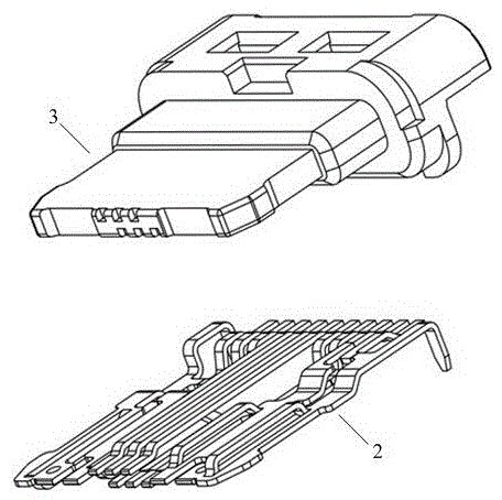 USB connector based on TypeC