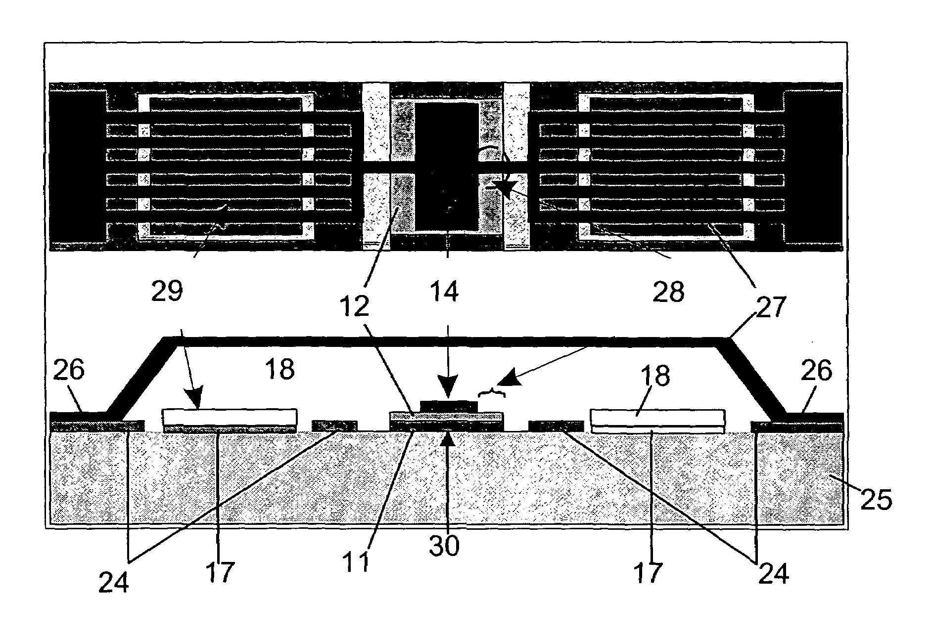 Switchable capacitor and method of making the same