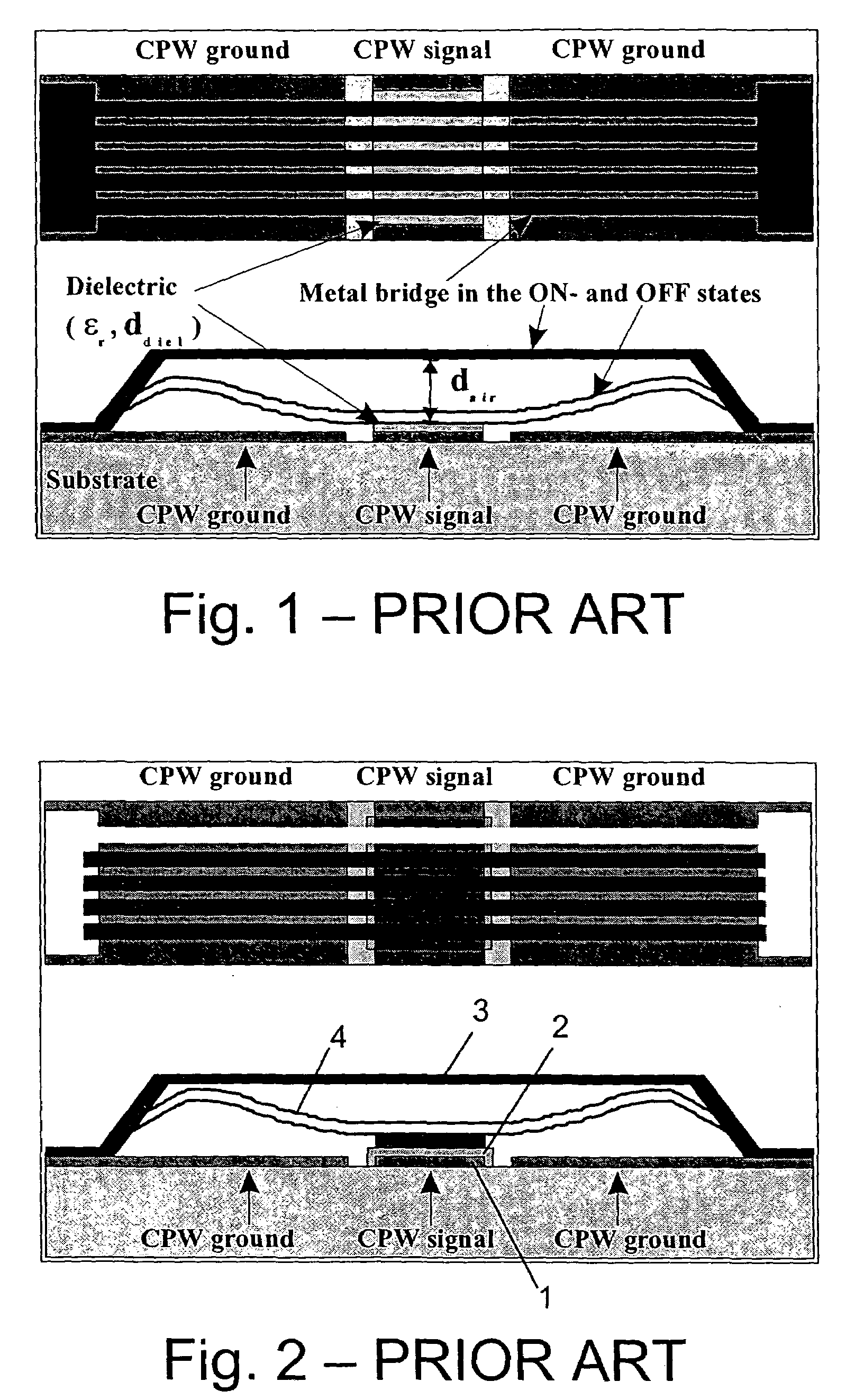 Switchable capacitor and method of making the same