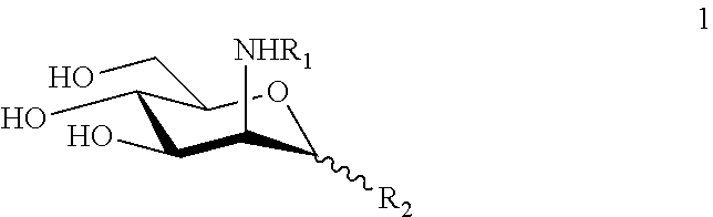 N-substituted mannosamine derivatives, process for their preparation and their use