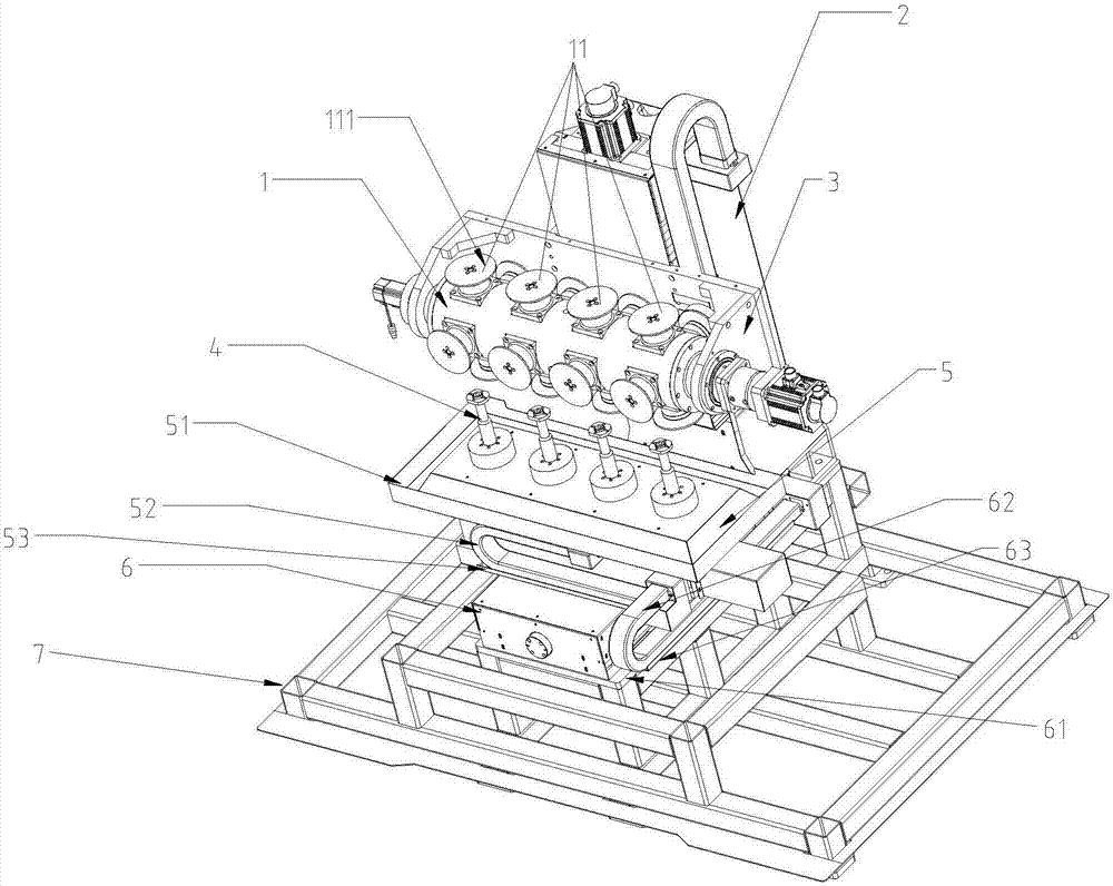 All-directional automatic polishing machine and polishing method