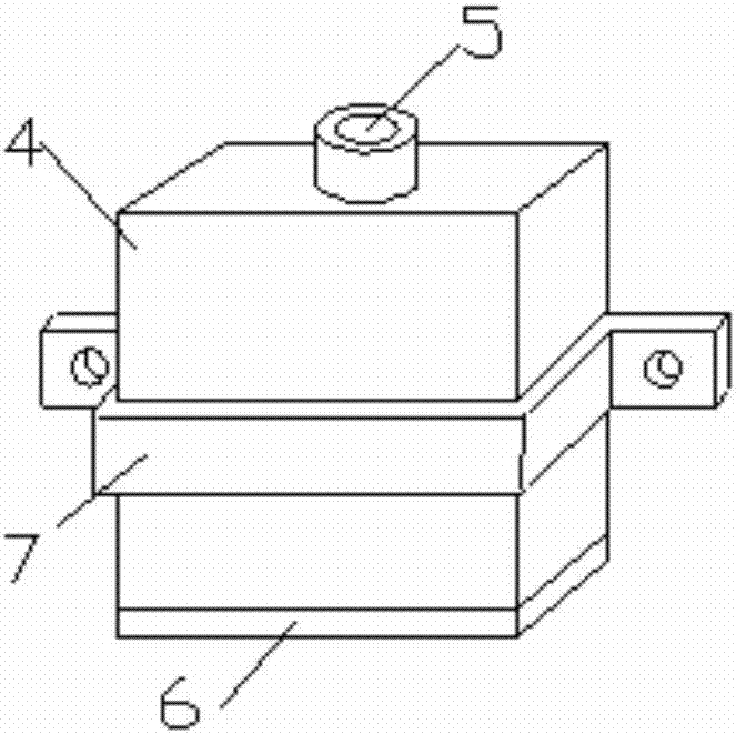 U-shaped two-stage differential eddy current probe, detection system and detection method