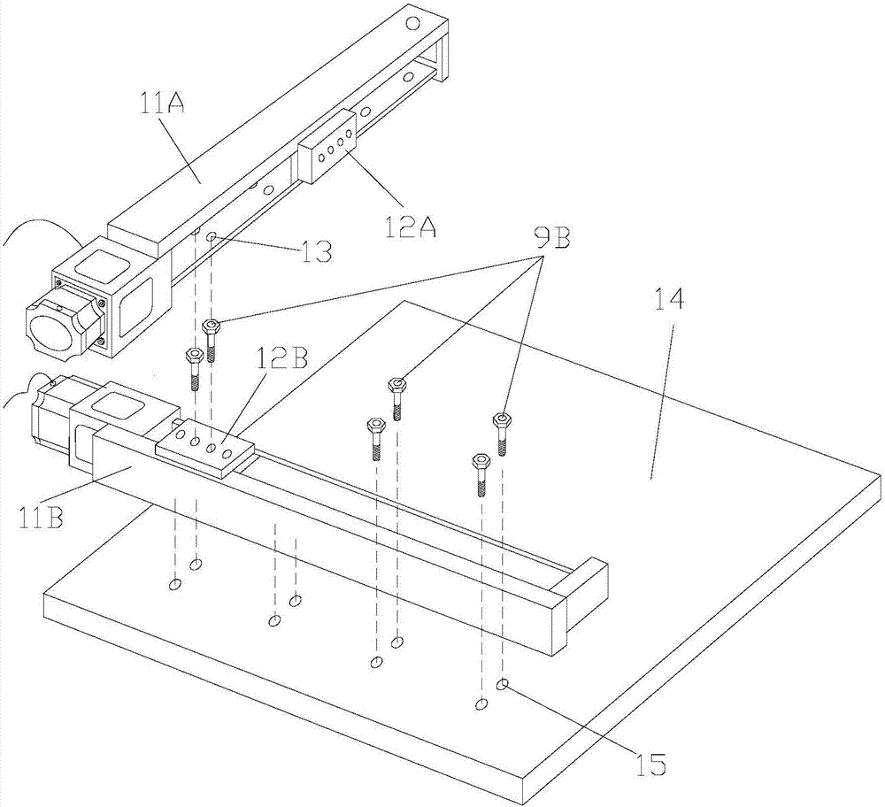 U-shaped two-stage differential eddy current probe, detection system and detection method