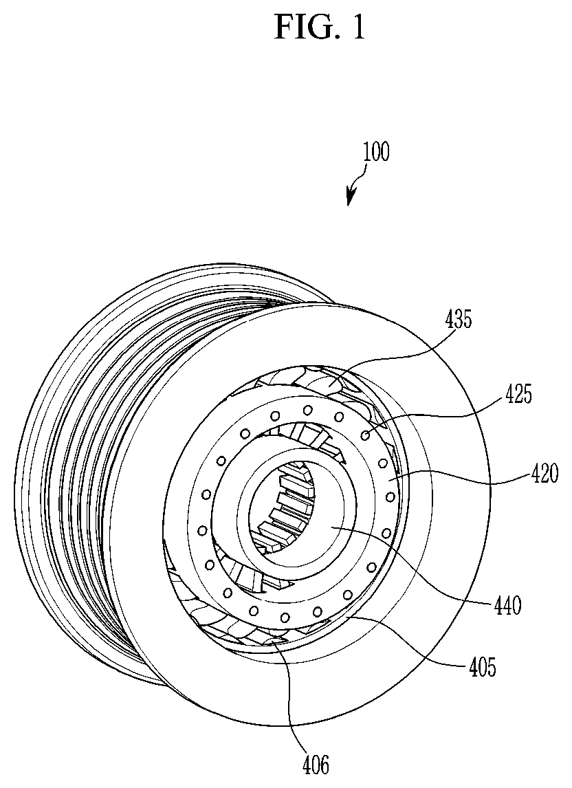 Decoupler as one-way clutch