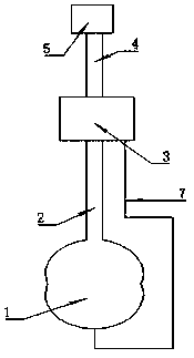 Device for extracting purified water from air