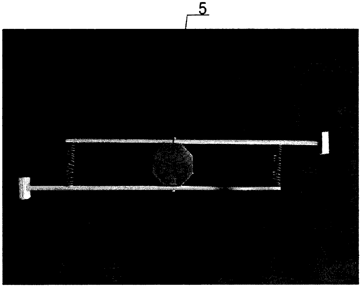 Scheme for increasing torsion through peening driving of rotary type soft handle elastic peening hammer in vacuum cover