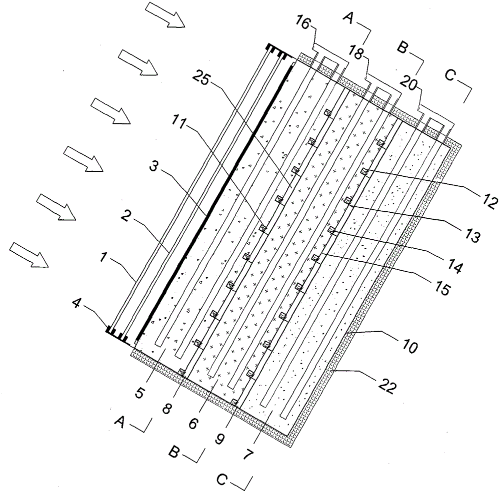 Solar heat collection automatic gradient phase change heat storage energy gradient utilization device