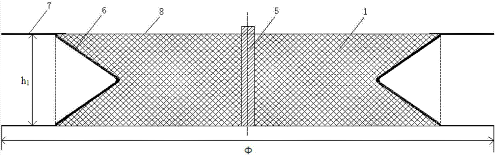 Circumferential planar jet energy-gathering cutter and application method thereof