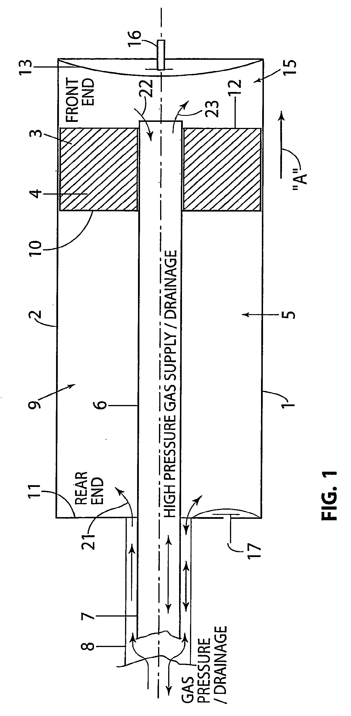 Self-advancing device