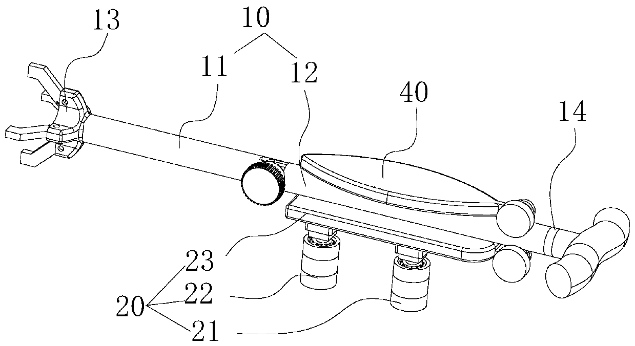 Auxiliary stair climbing crutch and using method thereof